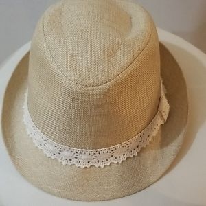 LINEN Fedora Hat